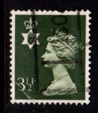 Northern Ireland - #NIMH3 Machin Queen Elizabeth II - Used