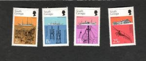 South Georgia SC#44-47 50th Anniversary of the Discovery Investigation MNH stamp