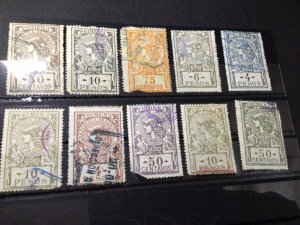 Argentina original vintage Primera revenue stamps Ref 59672