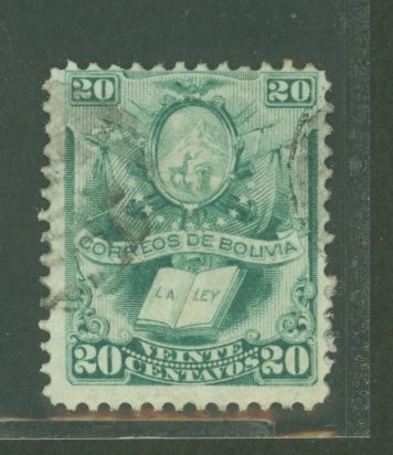 Bolivia #22 Used Single