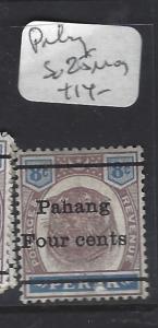 MALAYA PAHANG  (P0509B)  TIGER 4C/8C  SG 25   MOG 