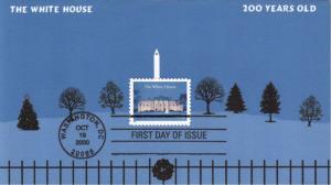 #3445 White House Homespun FDC