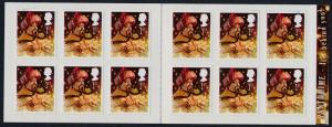 Great Britain 2609a Booklet MNH Christmas Pantomime