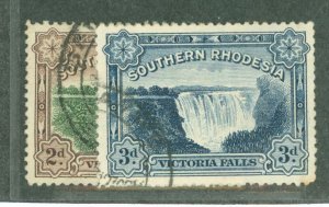 Southern Rhodesia #31-2 Used Single (Complete Set)