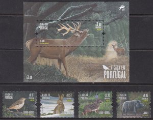 Portugal, Fauna, Birds, Animals, Hunting In Portugal MNH / 2022