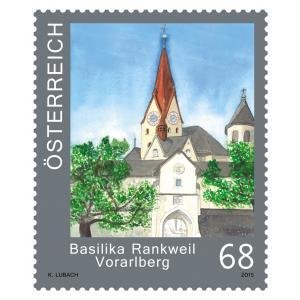 Austria 2015 Rankweil Basilica, Scott No. 2571