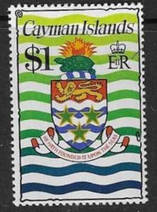 CAYMAN ISLANDS SG418 1976-78 $2 COAT OF ARMS  MNH