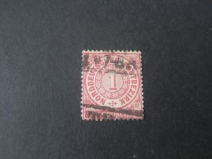 Germany North Confedration 1868 Sc 4 FU