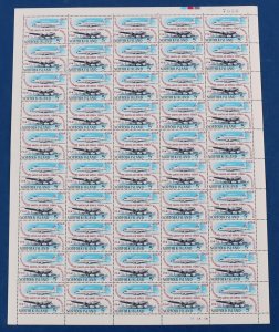 NORFOLK ISLAND 1968-80 Full sheets. MNH **. SG cat £300+. FV $106. (18 sheets).