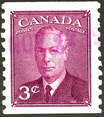 CANADA #299 USED VIOLET CANCEL