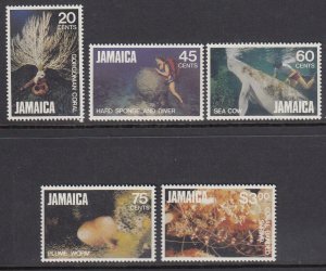 Jamaica 523-7 Sealife mnh