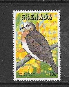 BIRDS - GRENADA #2155 DOVE MNH