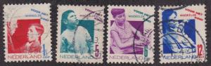 Netherlands # B50-53, Handicapped Children, Used Set, 1/2 Cat.