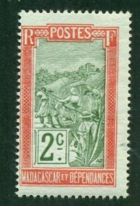 Madagascar 1908 #80 MH SCV (2024) = $0.25