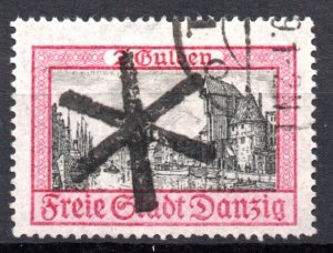 [AC] Germany Danzig 1925-1932 Sc #196 Mi 213 *USED* Mi-CV 10€
