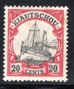 Kiauchau Scott # 37, mint hr