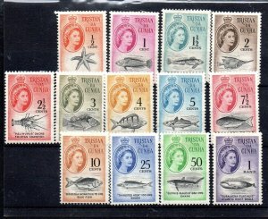 Tristan Da Cunha 42-54 Set Mint hinged