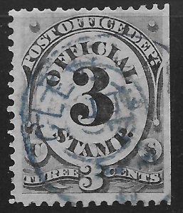 US #O49 3c Official Post Office
