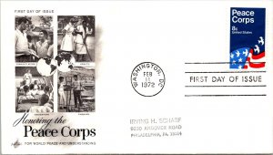 FDC 1972 SC #1447 Artcraft Cachet - Washington DC - Single - F78698