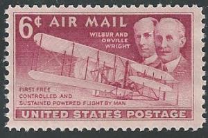 US Cat # C45, Wright Brothers, MNH