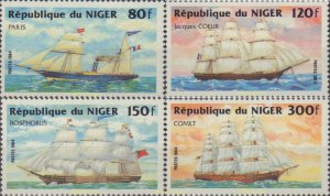 587491 MNH NIGER 1984 BARCOS