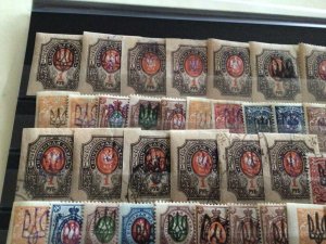 Ukraine mint never hinged mounted mint and used stamps A11324