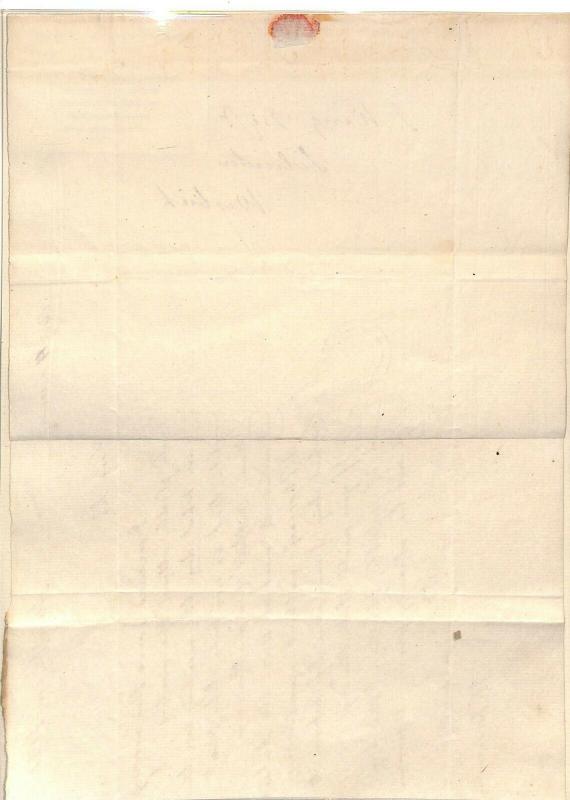 GB HUNTS Cover STILTON UDC *Alwalton* c1830 Letter Wisbech {samwells}MS3244