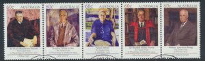 Australia SC# 3756a SG 3827a Used Nobel Prize Winners w/ fdc see details & scan