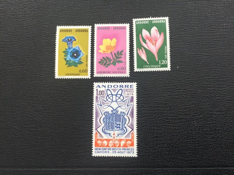 ICOLLECTZONE  Andorra 234, 238-40 VF NH
