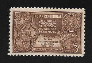 SC# 972 - (3c) - Indian Centennial - MNH single