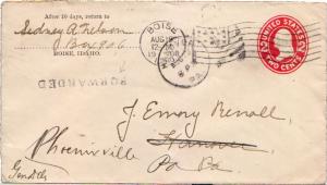 United States Pennsylvania Hanover 1908 numeral duplex with sl Forwarded  Pos...