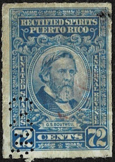 United States Puerto Rico Scott Catalog Number RE46, RE47, and RE48 Used