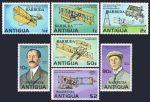 Barbuda 332-338,339,MNH.Mi 381-388 Bl.32. Powered Flight-Wright Brothers-75,1978
