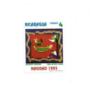 Nicaragua 1996 - Christmas Navidad -   - Single Stamp - Scott #2147 - MNH