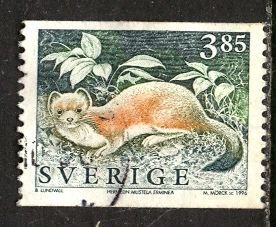 Sweden; 1996: Sc. # 1931: Used Single Stamp