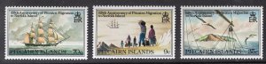 PITCAIRN ISLANDS SCOTT 203-205