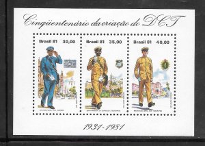 Brazil #1733 MNH Souvenir Sheet (12145)