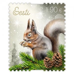 Stamps of Estonia 2021 - Christmas stamp