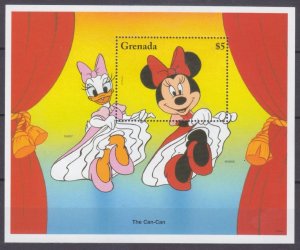 1996 Grenada 3152/B419 Disney - Cancan 6,00 €