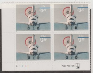 U.S. Scott #3261 Space - Spaceship Stamp - Mint NH Plate Block