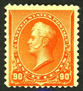 U.S. #229 MINT OG HR