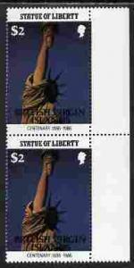 British Virgin Islands 1986 Statue of Liberty Centenary $...