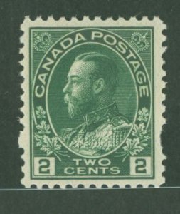 Canada #107e Mint (NH) Single