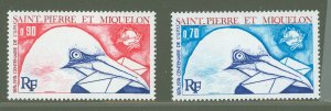 St. Pierre & Miquelon #432-433  Single (Complete Set)