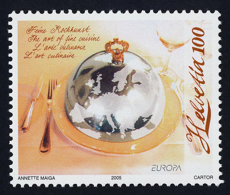 Switzerland 1207 MNH EUROPA, Food