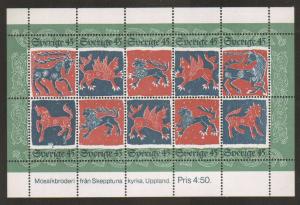 Sweden #1101 s/s MNH