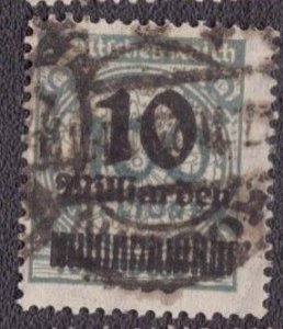 Germany 316 1923 Used