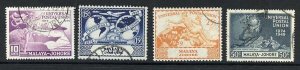 Johore SG148/51 1949 UPU Used Cat 11 pounds (7)