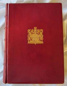 The Royal Philatelic Collection, by Sir John Wilson. deLuxe Leather Bound