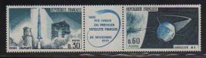 France MNH sc# 1138a Space 10CV $0.65